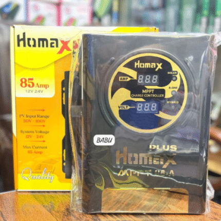 Homax 85A. Battery Charge Controller MPPT, ( HYBRID )